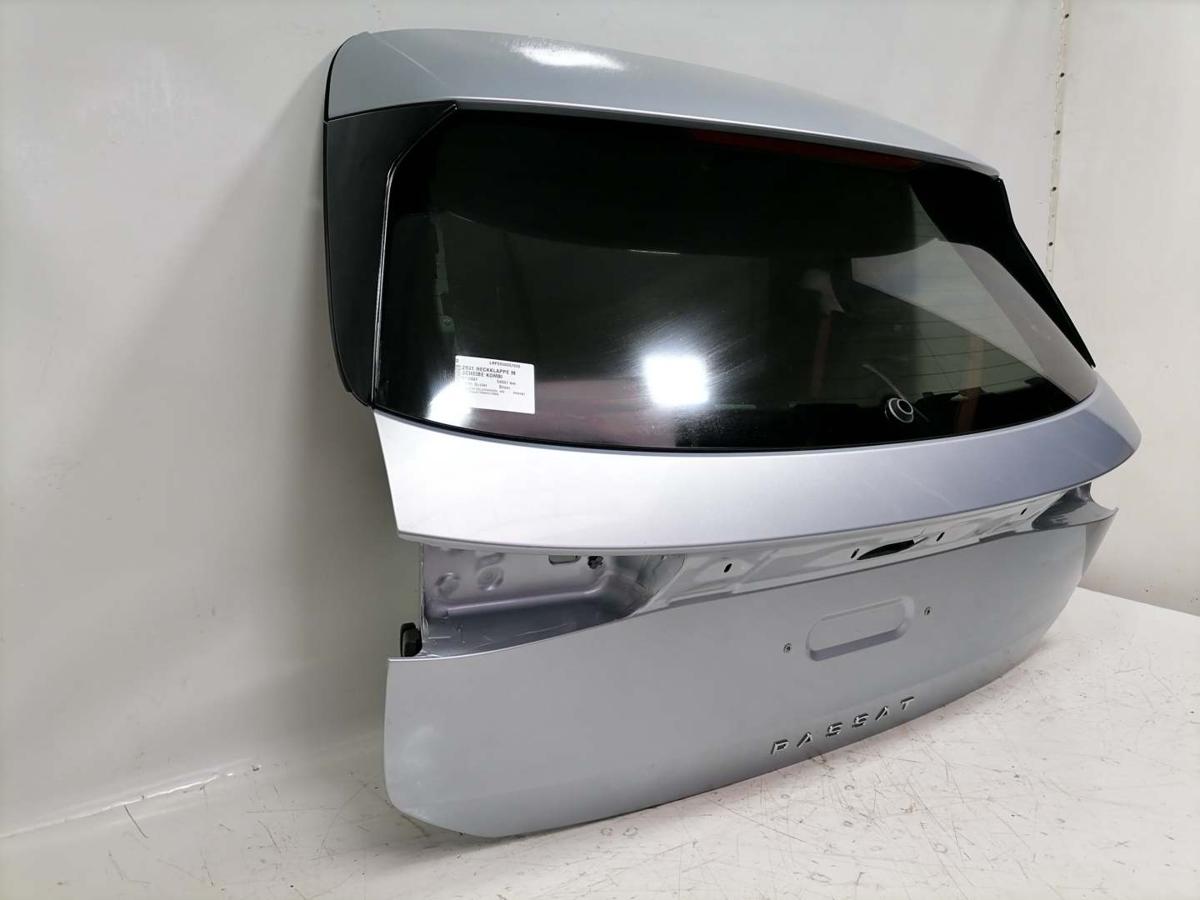 VW Passat B9 original Heckklappe mit Heckscheibe Kombi Variant LM7P Oyster Silver Bj.2024